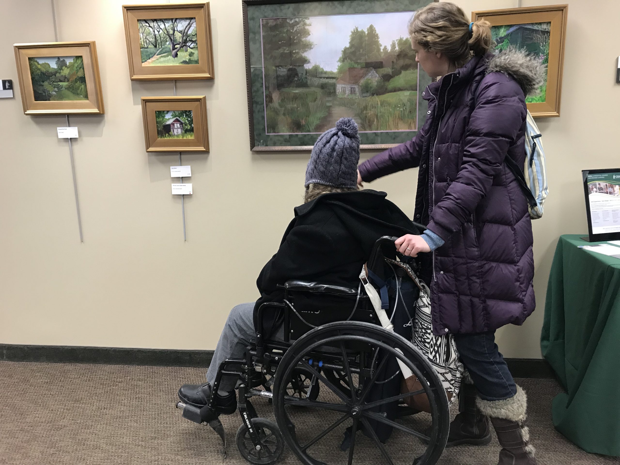FrancisCorps volunteer Jill with a L'Arche resident
