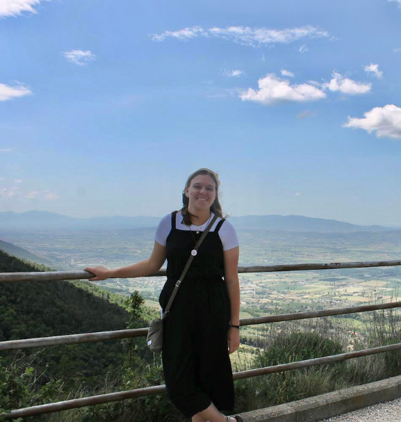 Jenna in Assisi, Italy