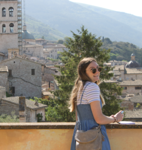 Kasia in Assisi