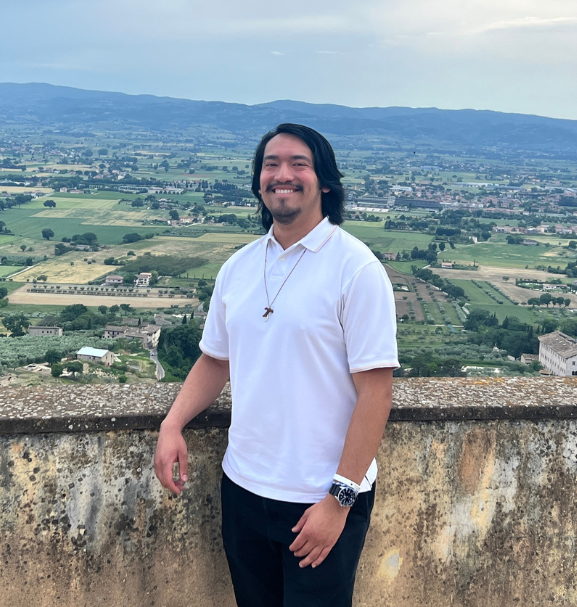 Tristen in Assisi during the Charism Pilgrimage