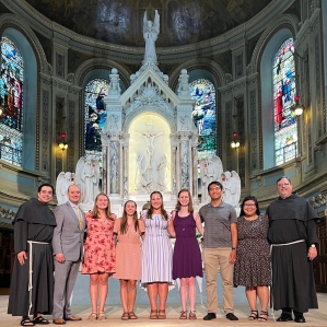 FrancisCorps 24 Commissioning Mass at Assumption Church in Syracuse 